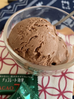 チョコレートアイスクリーム-レシピのメイン写真