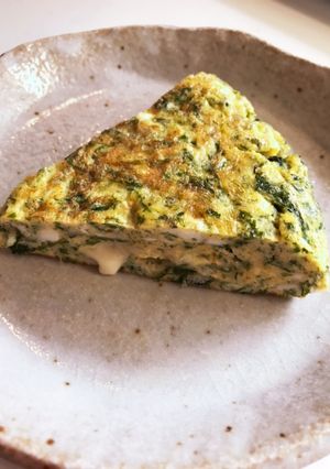 青のりとしらすとチーズのCaオムレツ-レシピのメイン写真