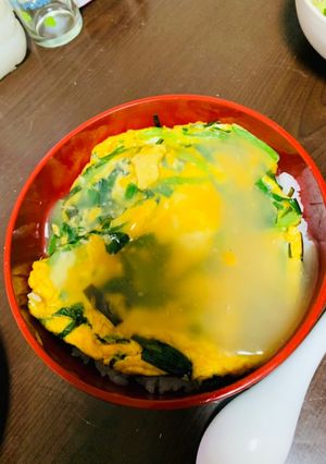 ニラ玉塩あんかけ丼-レシピのメイン写真