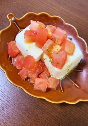 簡単だけど絶品☆イタリアン冷奴-レシピのメイン写真