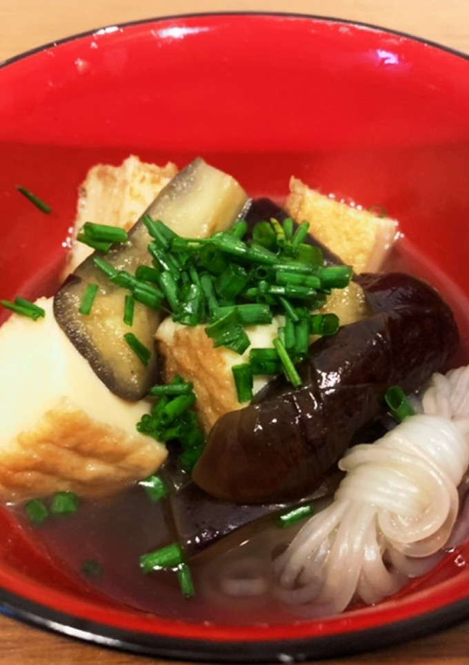 茄子と厚揚げの煮つけ-レシピのメイン写真