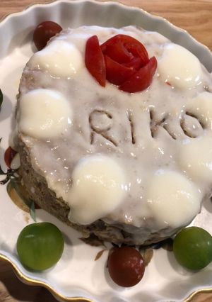 ミートローフのケーキ-レシピのメイン写真