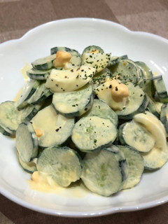 ☆きゅうりとゆで卵のマヨ和え♪-レシピのメイン写真