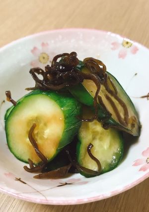 きゅうりの塩昆布漬け-レシピのメイン写真