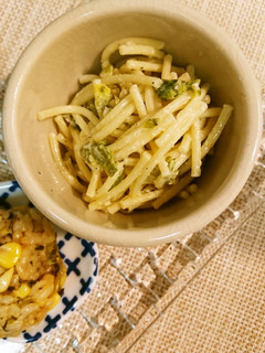 セロリ葉パスタサラダ-レシピのメイン写真