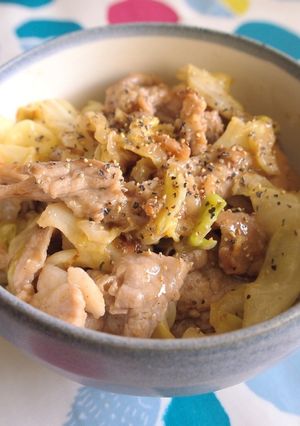 塩レモン豚丼-レシピのメイン写真