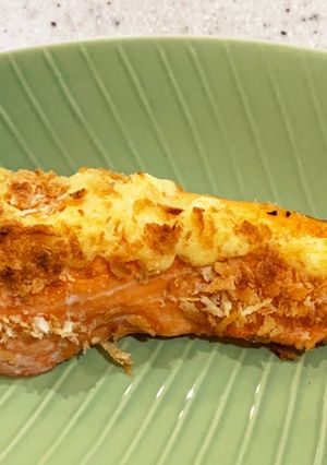 【ちょっと一手間】鮭のマヨパン粉焼き-レシピのメイン写真