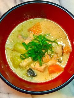 No2558鮭あらの粕汁-レシピのメイン写真