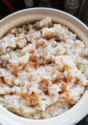 お粥鍋で炊きます( 〃▽〃)-レシピのメイン写真