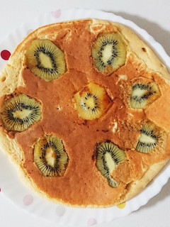 キウイのお花パンケーキ-レシピのメイン写真
