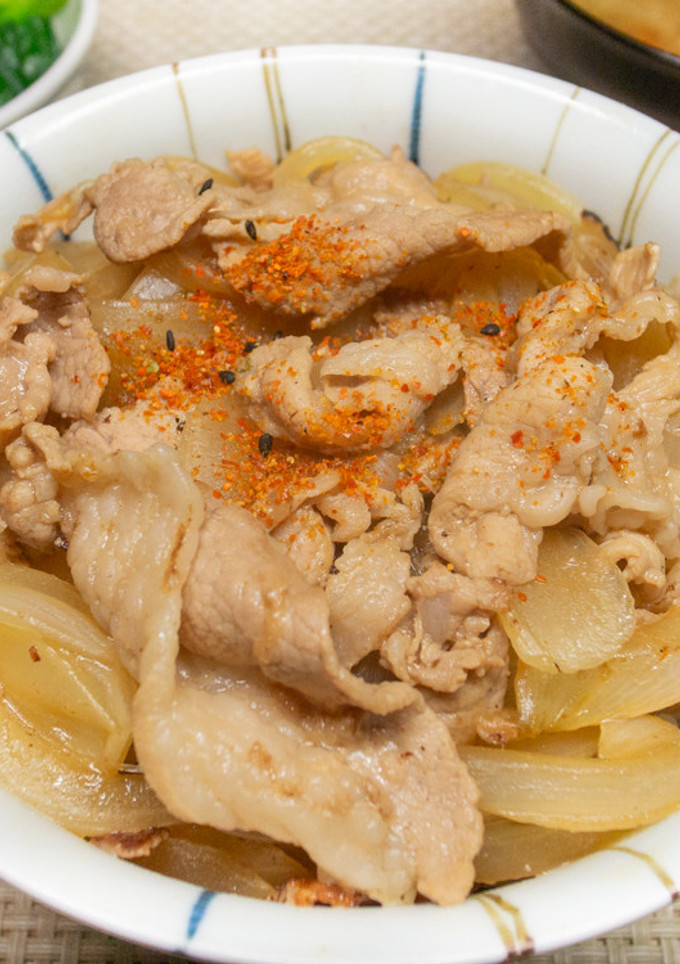 新タマネギの豚丼-レシピのメイン写真