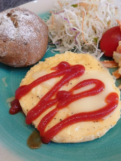 レンジで簡単☆ふわふわオムレツ-レシピのメイン写真