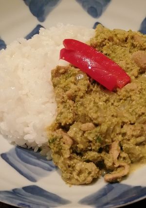 大根の葉大量消費!!大根の葉でサグカレー-レシピのメイン写真