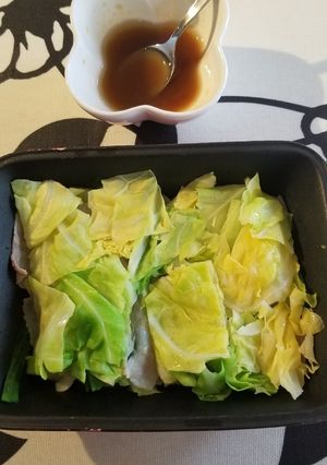 豚バラと野菜のミルフィーユレンジ蒸し-レシピのメイン写真