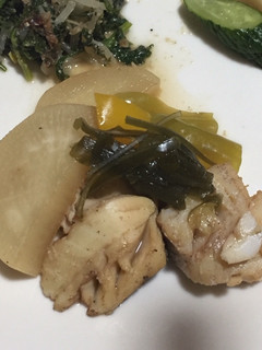 甘塩鱈の黒酢煮-レシピのメイン写真