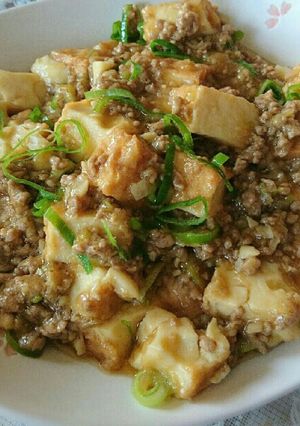 厚揚げのふわふわ麻婆豆腐♪-レシピのメイン写真