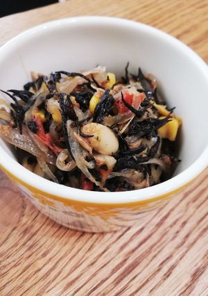 弁当に。シロさんのひじきとツナのトマト煮-レシピのメイン写真