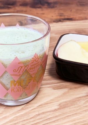 りんごときゅうりの豆乳スムージー-レシピのメイン写真