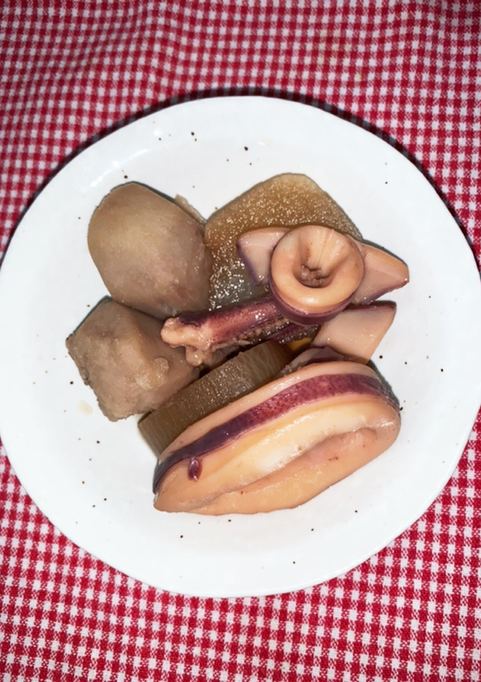 イカと里芋&大根　煮物-レシピのメイン写真