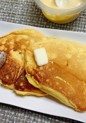 おからPパンケーキ　一枚糖質1.15g-レシピのメイン写真