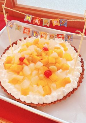 フルーツタルト 22cm-レシピのメイン写真