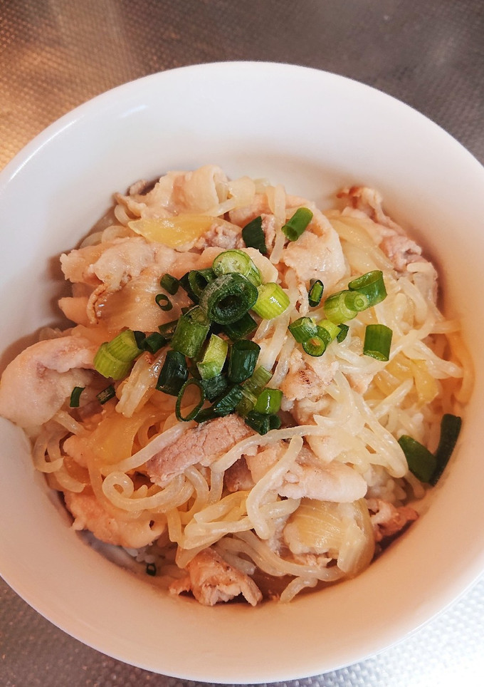 我が家の牛丼風豚丼-レシピのメイン写真