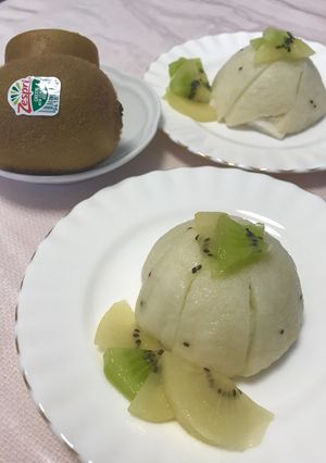 キウイのサマープディング-レシピのメイン写真
