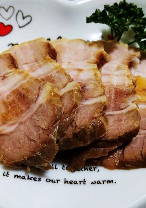 【圧力鍋】豚バラのにんにくチャーシュー-レシピのメイン写真