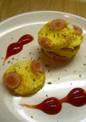 ●●水玉タマゴ焼き●●-レシピのメイン写真