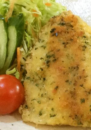 父の日に！アジの香草パン粉焼き【動画】-レシピのメイン写真