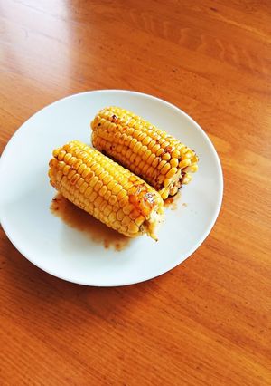 茹で立てとうもろこしのバター醤油炒めです-レシピのメイン写真