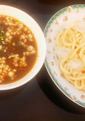 残りのカレーでカレーつけ麺-レシピのメイン写真