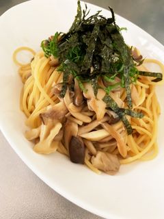 麺つゆで簡単!キノコたくさん和風パスタ-レシピのメイン写真