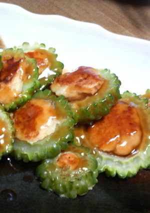 ゴーヤのお日様焼き-レシピのメイン写真