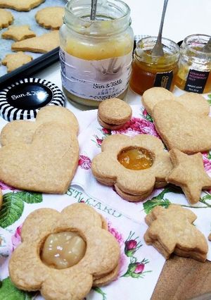 手づくりクッキー★いろいろジャムサンド-レシピのメイン写真