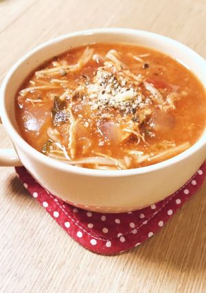 オートミールでトマトリゾット(マグマ)-レシピのメイン写真