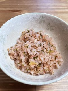 格安干し海老とあおさの磯風味炊き込みご飯-レシピのメイン写真