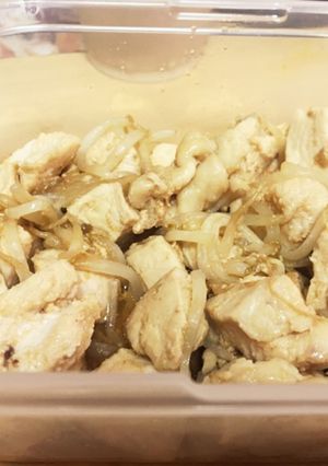 【覚書】鶏肉の甘辛-レシピのメイン写真