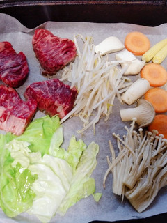 焼き肉にクッキングシート-レシピのメイン写真