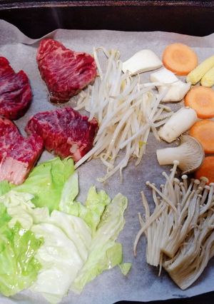 焼き肉にクッキングシート-レシピのメイン写真