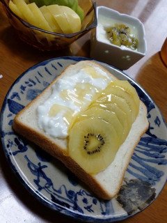ゼスプリキウイde朝食パン☆-レシピのメイン写真