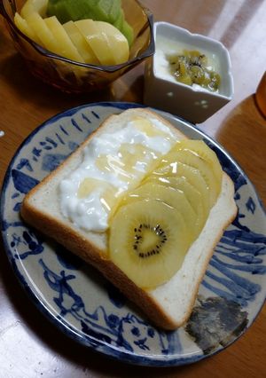 ゼスプリキウイde朝食パン☆-レシピのメイン写真