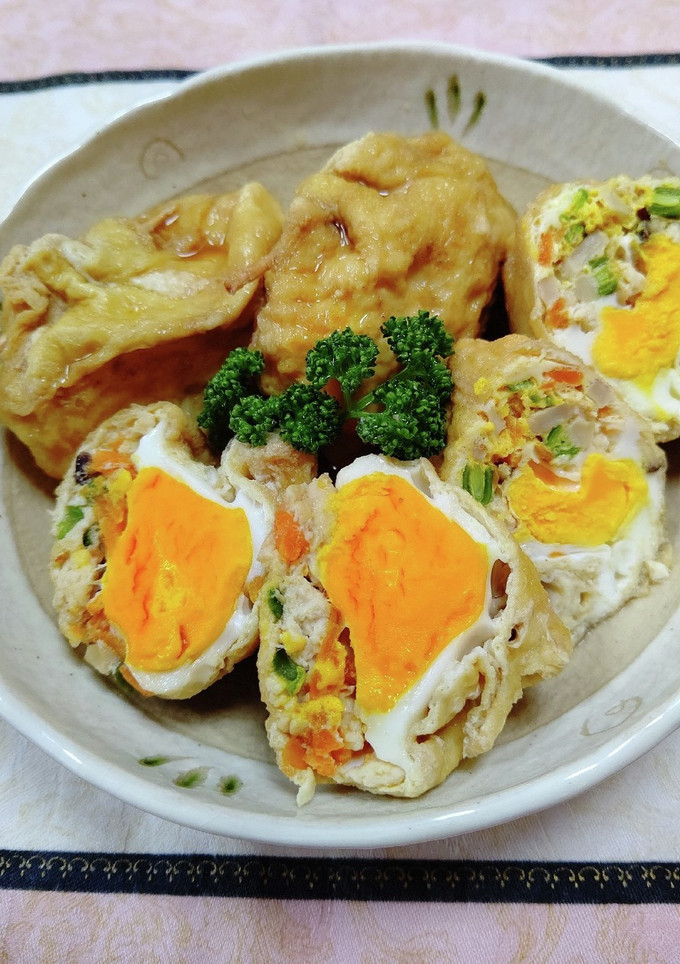 野菜と卵の袋煮-レシピのメイン写真
