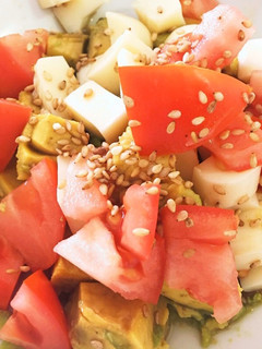栄養満点!! 森のバター*アボカドサラダ-レシピのメイン写真
