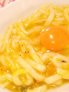 カルボ風な消化に抜群カボチャうどん-レシピのメイン写真