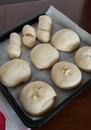 ふんわりパン(いろいろ)-レシピのメイン写真
