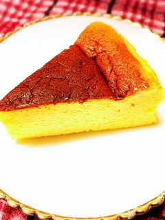 スフレチーズケーキ-レシピのメイン写真