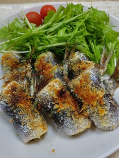イワシの練り梅・大葉オーブン焼き-レシピのメイン写真