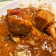 ジューサーの残りカス 豚バラカレーライス