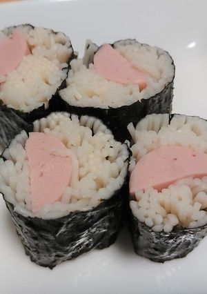 素麺の新しい楽しみ方！そうめん寿司-レシピのメイン写真
